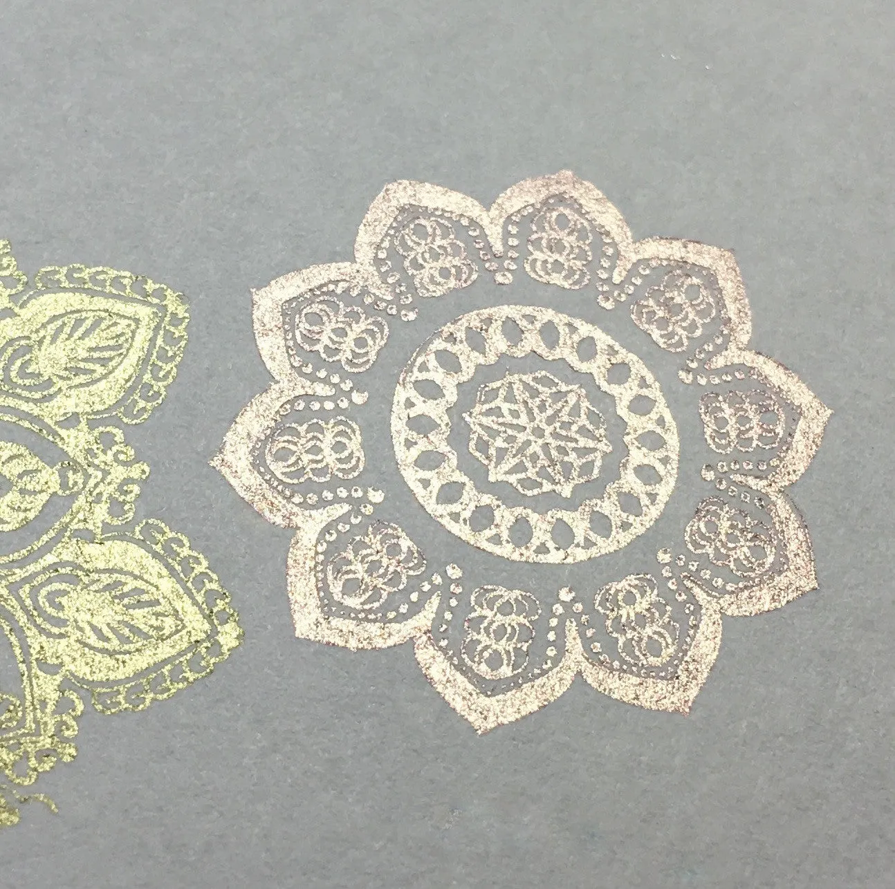 Clear Jelly Stamper Manishas Mandalas LC-19 stampingplade