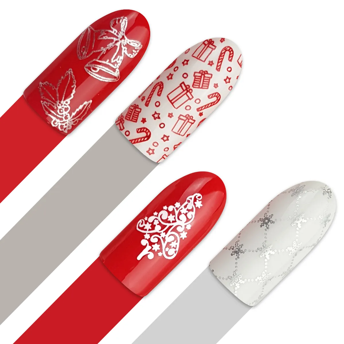 Moyra Stamping Plate 154 Last Christmas juleplade