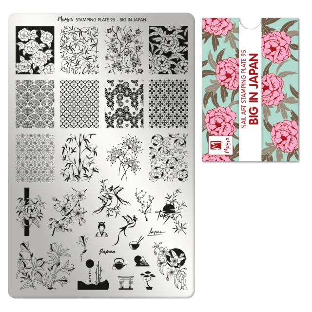 Moyra Stamping Plate 95 Big in Japan stempelplade