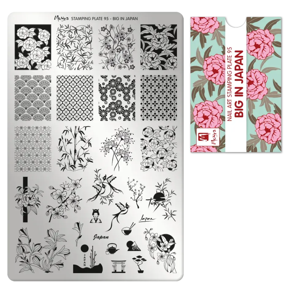 Moyra Stamping Plate 95 Big in Japan stempelplade