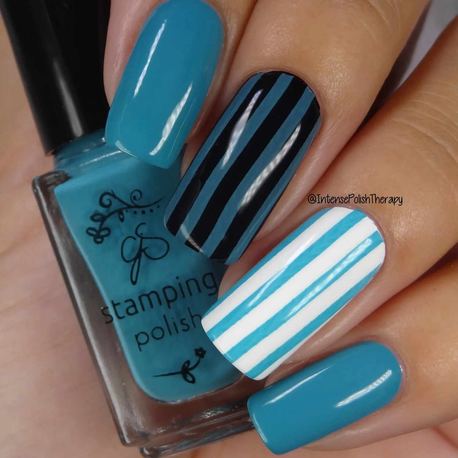 Clear Jelly Stamper 85 Teal Me Off Ceiling stampinglak teal 5 ml