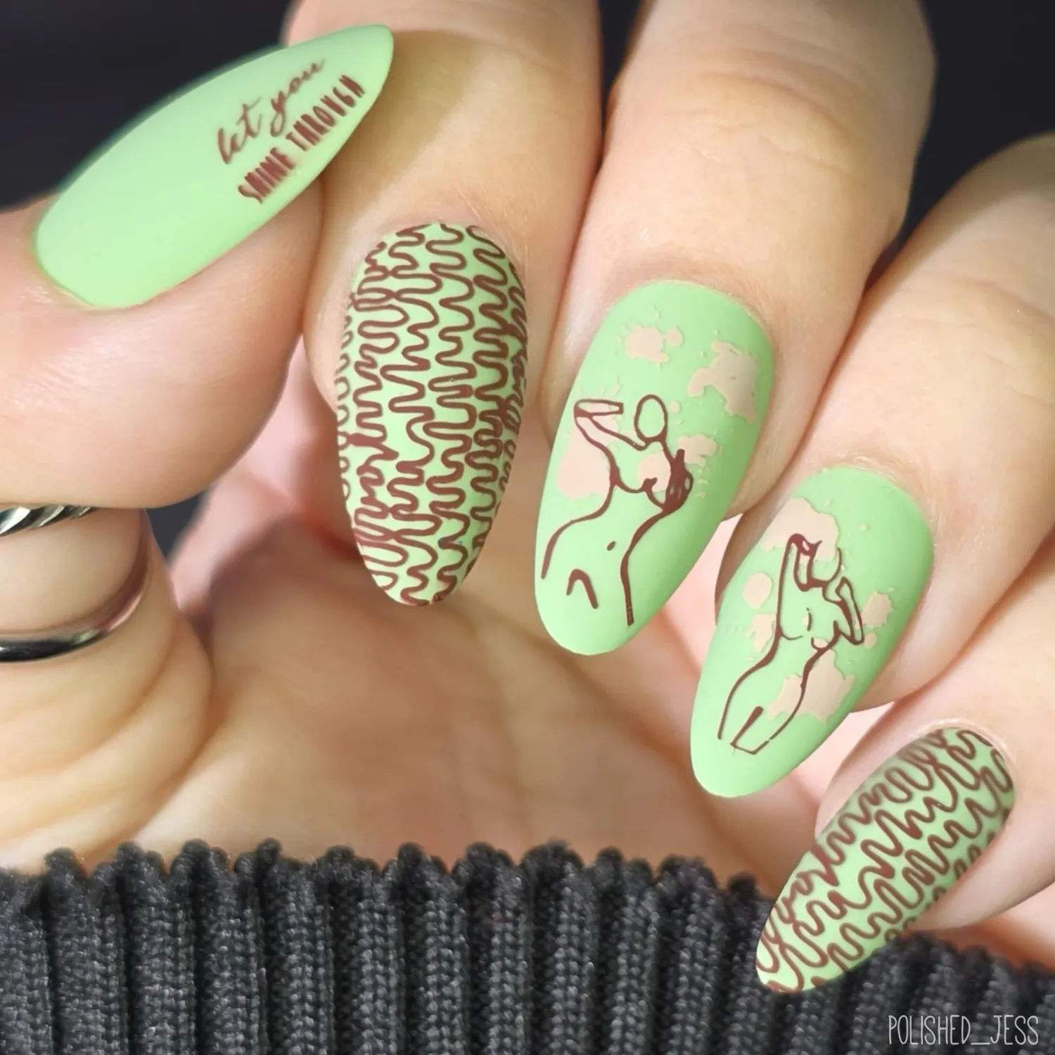 Clear Jelly Stamper In the Buff CjS-205 stamping plade body