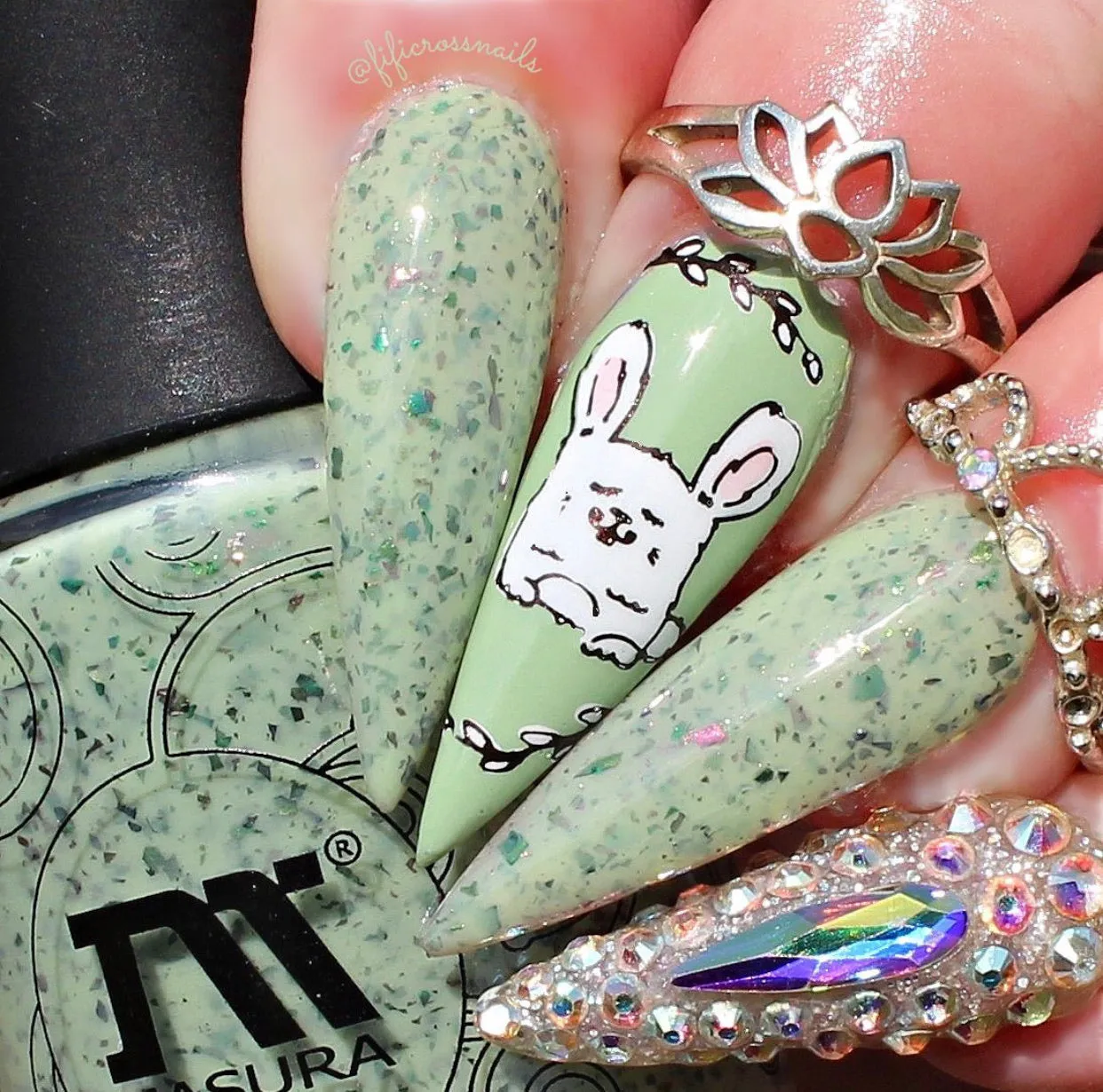 Clear Jelly Stamper Hoppy Easter CjSH-63 stempelplade påske