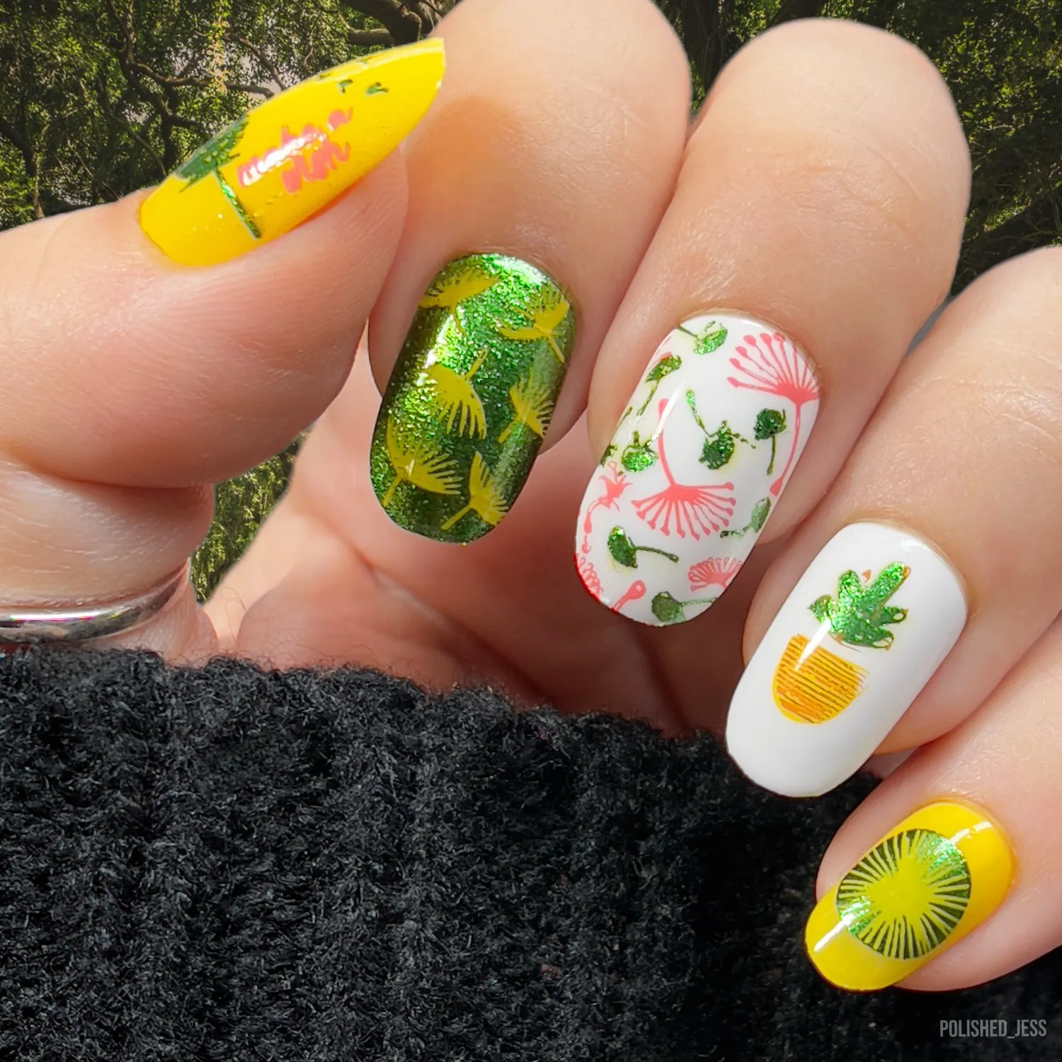 Clear Jelly Stamper CjS-155 Flower stempelplade mælkebøtte