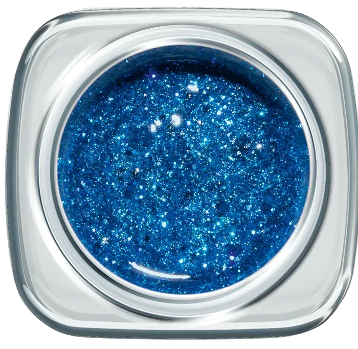 Nail Supply Glitter UV Gel 398 Seaside Blue 5g blå