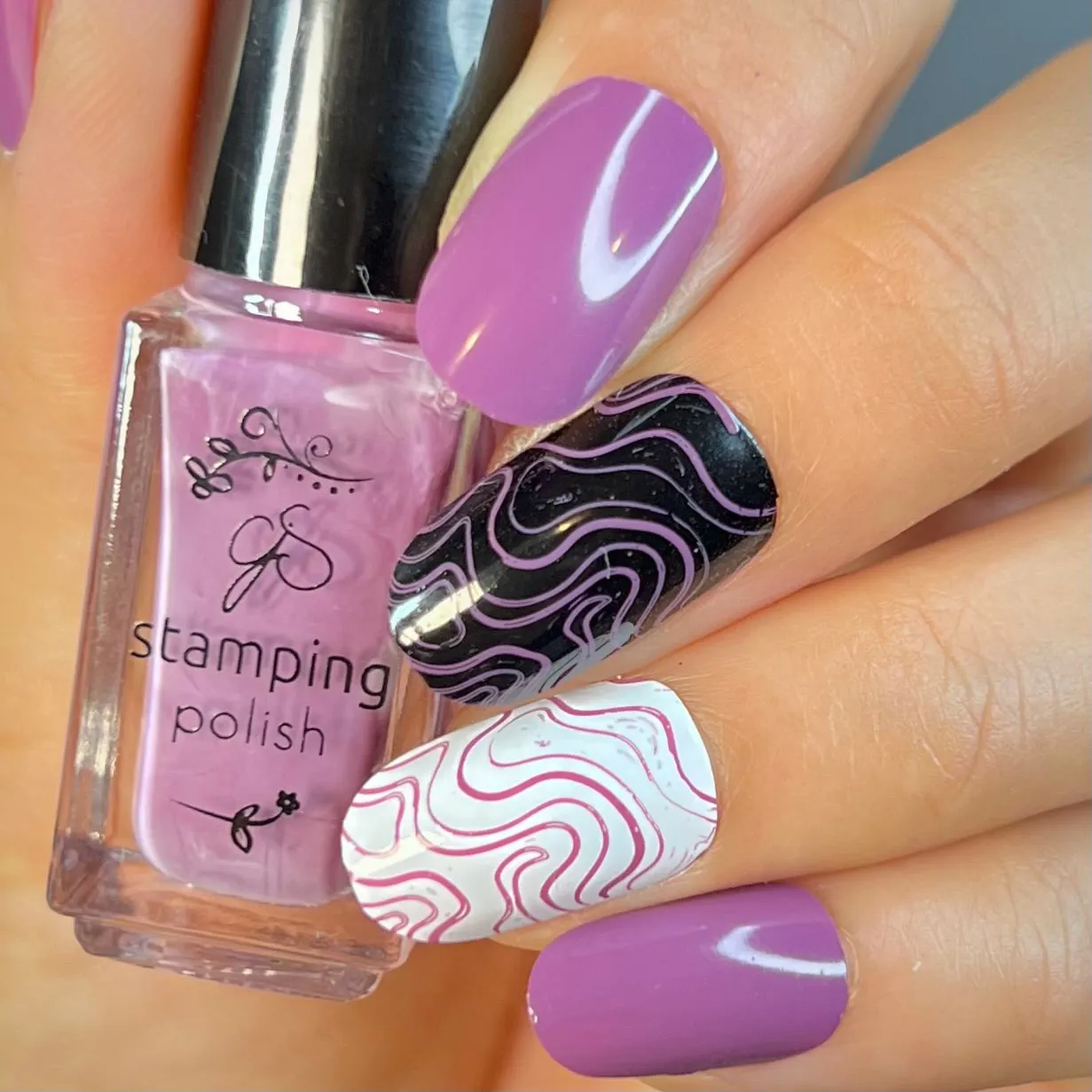 Clear Jelly Stamper 172 Mauvelous stampinglak lilla 5 ml