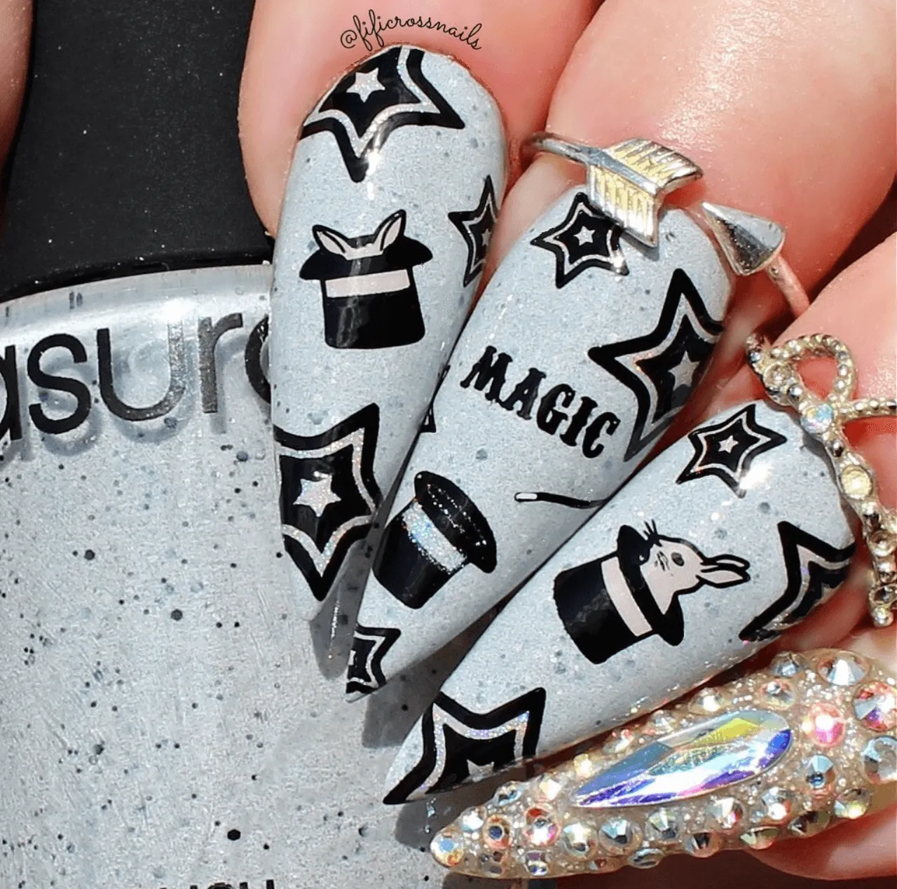 Clear Jelly Stamper CjS-233 Under The Big Top stamping plade