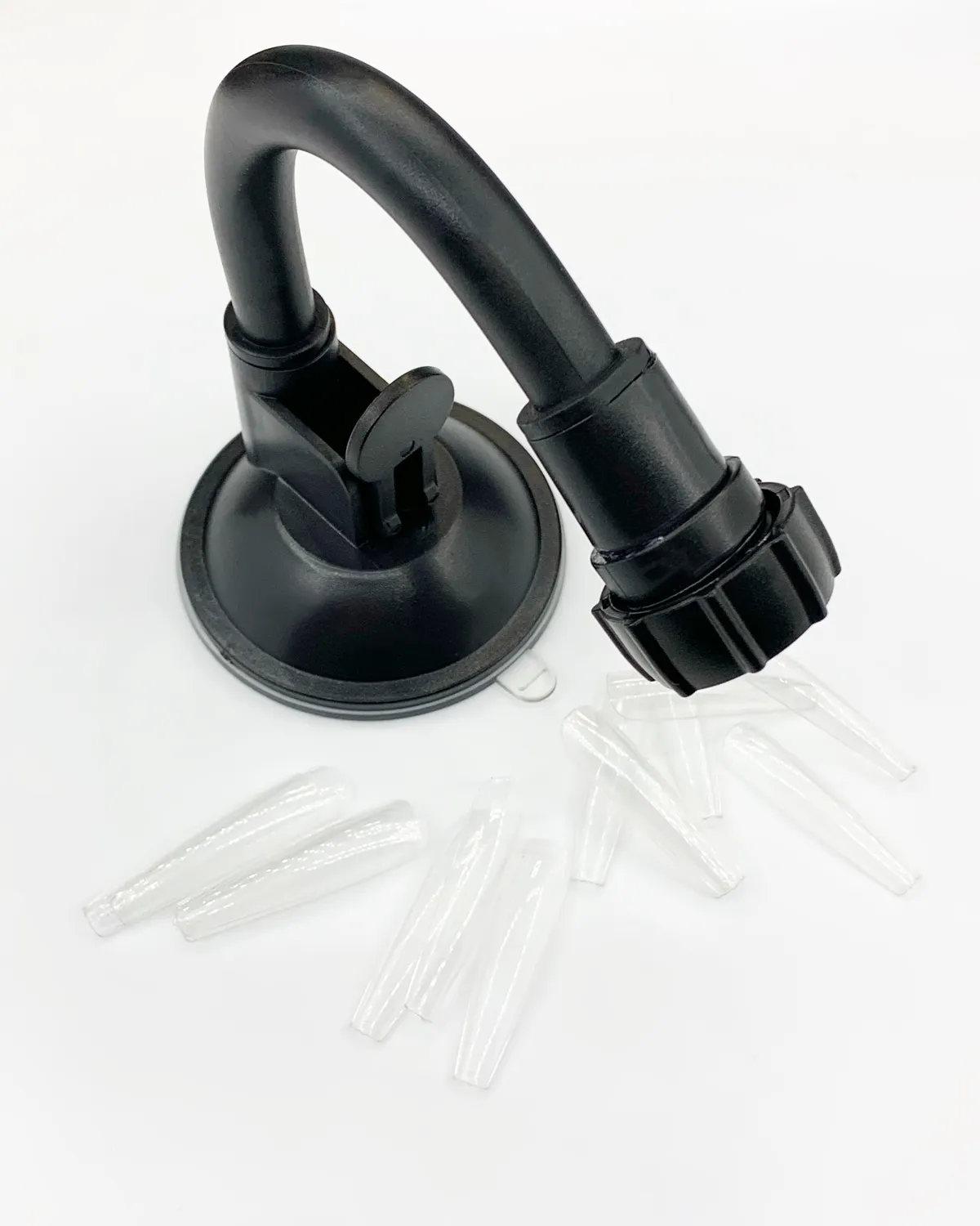 Clear Jelly Stamper Holly displayhånd venstre 100 tips fleksibel