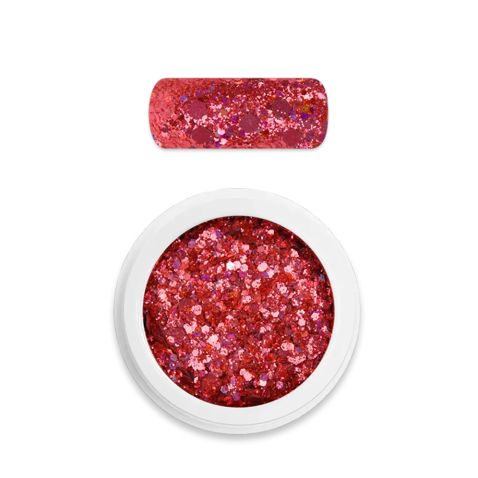 Moyra Holo Glitter Mix No. 17 Chameleon Coral negl 1 g